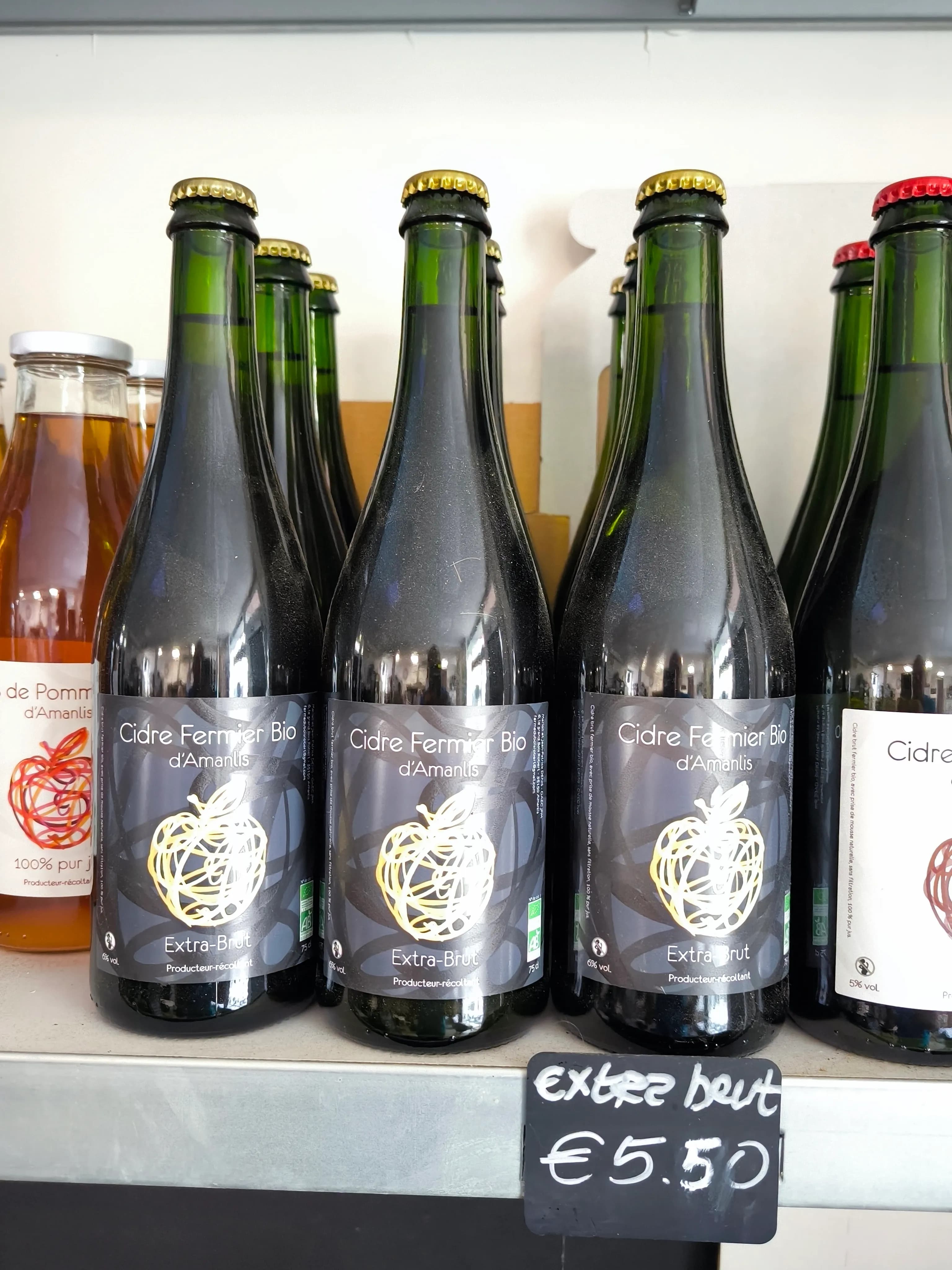 Cidre Extra-brut 75 cl d'Amanlis