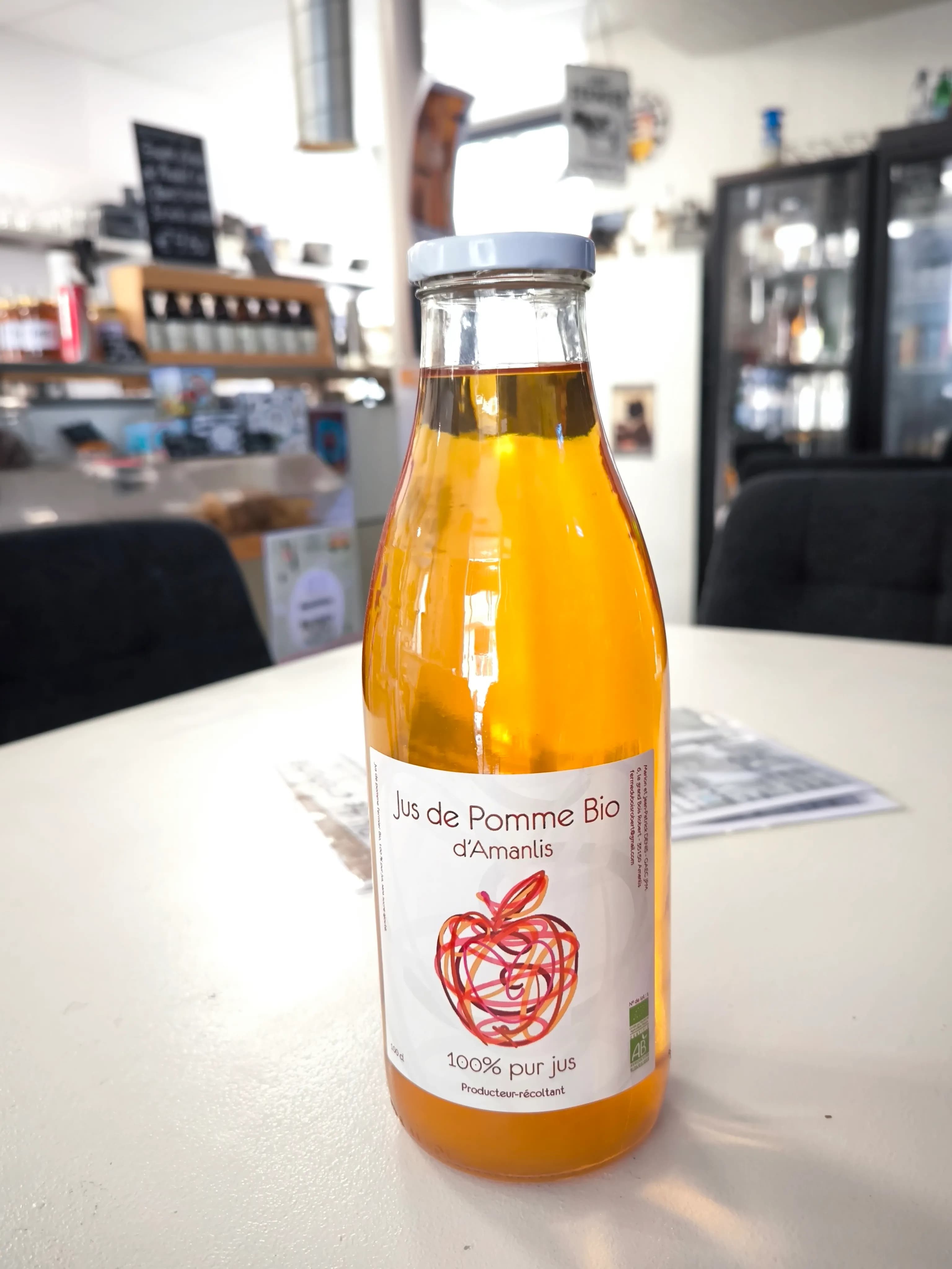 Jus de pommes d'Amanlis 100 cl
