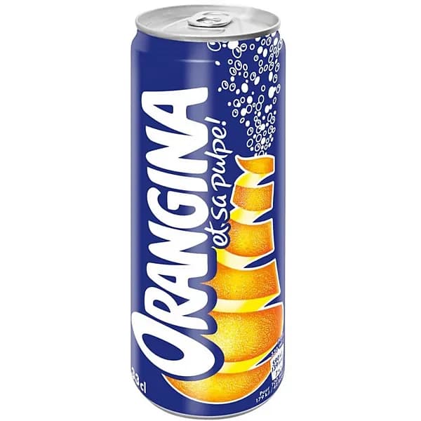 Canette ORANGINA 33 cl